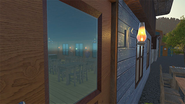 Sử dụng số tiền kiếm được để trang trí nhà hàng Dockside Dreams