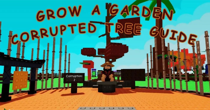 Grow A Garden: Cách kiếm Corruption Point và trồng Corrupted Tree