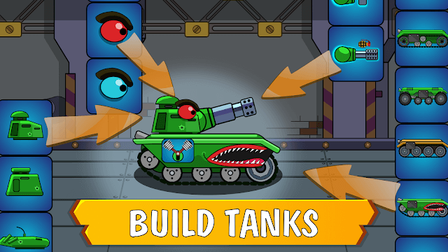 Xây dựng các chiến xa mạnh mẽ mang phong cách của riêng bạn trong game TankCraft