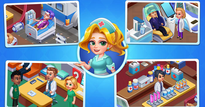 Hospital Mania: Doctor GamesGame mô phỏng quản lý bệnh viện