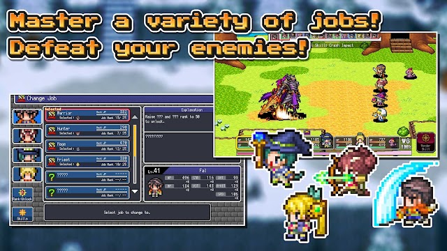 Làm chủ một loạt nghề nghiệp, đánh bại kẻ thù