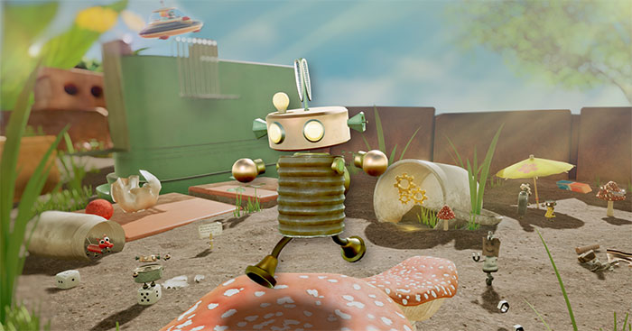 Misc. A Tiny TaleGame robot tí hon giải cứu thế giới