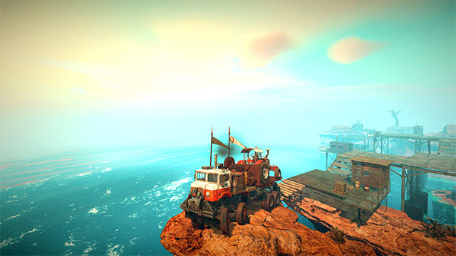 Apocalypse Truck Simulator là game mô phỏng lái xe tải chở hàng thời hậu tận thế 