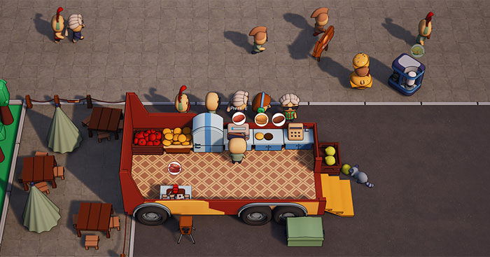 Fast-Fast FoodPlaytestGame mô phỏng xe tải bán đồ ăn lưu động