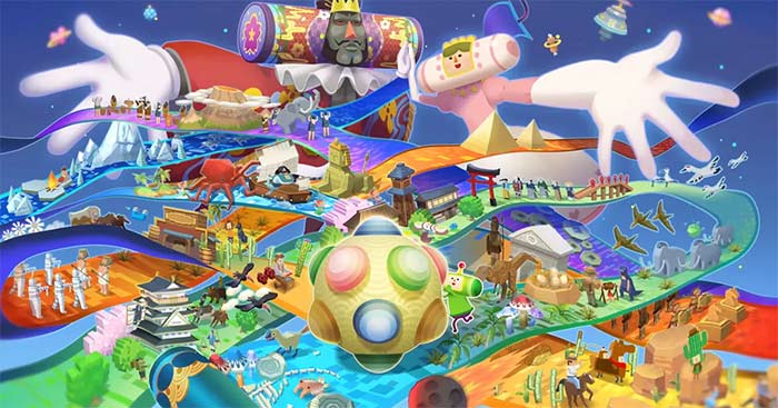 Once Upon A KATAMARI1.0Game thanh nam châm lăn qua các thời đại