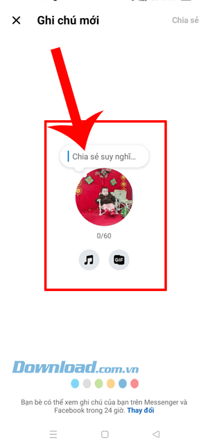 Tạo ghi chú mới