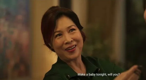 NSND Hồng Vân trong phim Chốt đơn