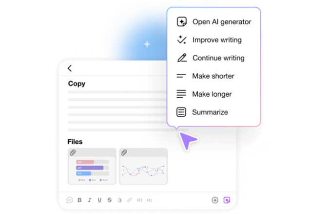 Ghi chú và tạo nội dung AI