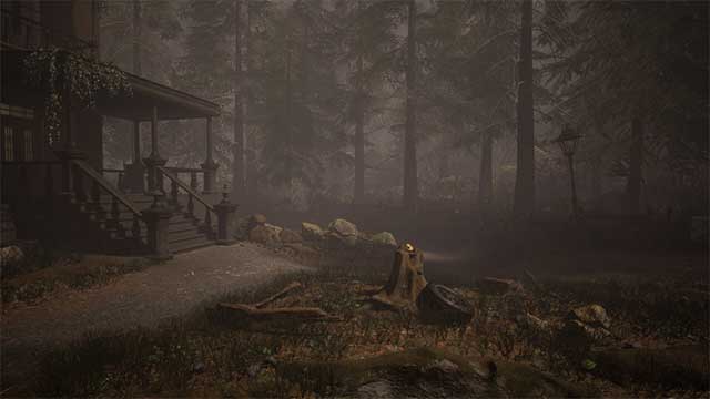 Coincidences là game phiêu lưu kinh dị bối cảnh trong rừng