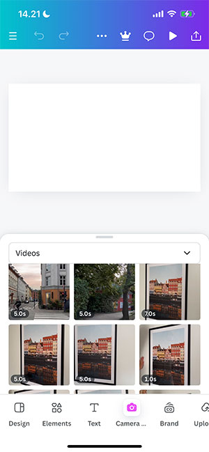 chinh sua video Canva Mobile 3*532306