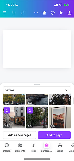 chinh sua video Canva Mobile 4*532307