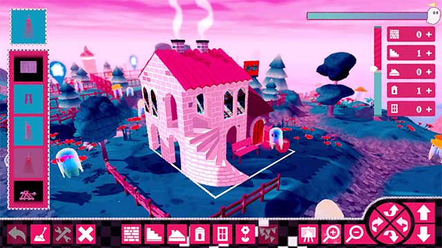 Xây dựng những lâu đài ấm cúng trong giới hạn khối cho phép