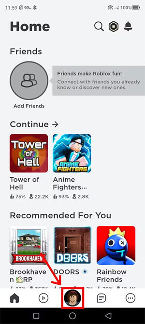 Tạo và tùy chỉnh avatar trong Roblox