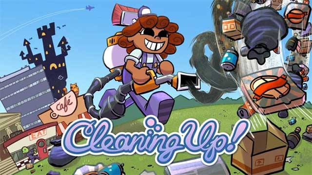 Cleaning Up! là game mô phỏng dọn dẹp ấm cúng và thư giãn