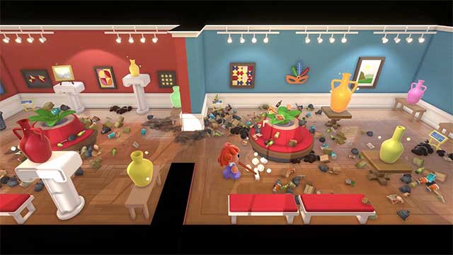 Vào vai một nhân viên dọn dẹp theo hợp đồng mới vào nghề