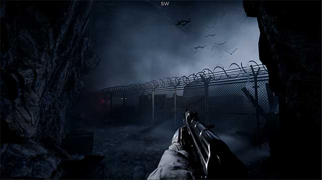 Khám phá những khu vực rộng lớn và các đường hầm ngầm rùng rợn