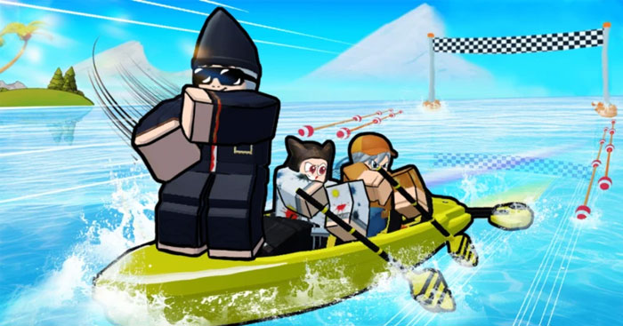 Game Roblox đua thuyền kayak - Kayak Racing