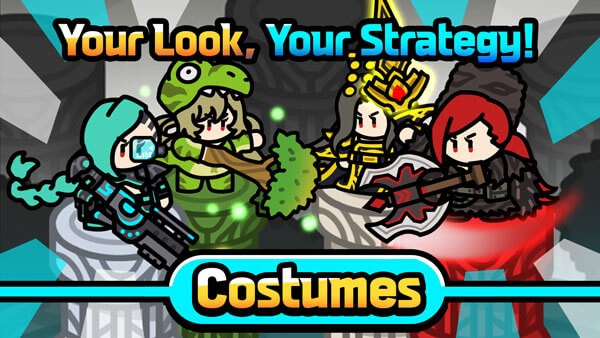 Có nhiều loại quái vật tay sai khác nhau cho game thủ triệu hồi và sử dụng