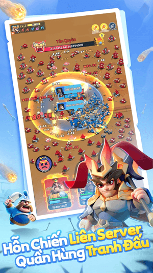 Hoạt động hỗ chiến liên sever