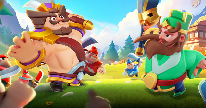 Đại Chiến Tiểu BinhGame Tam Quốc chiến đấu đối kháng tốc độ cao