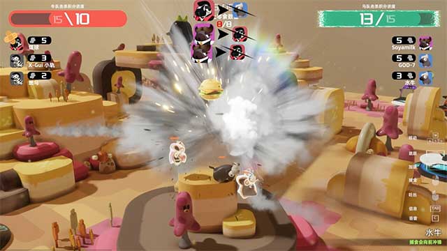 Tham gia vào những trận đấu hỗn loạn trong vai nhiều loài vật khác nhau