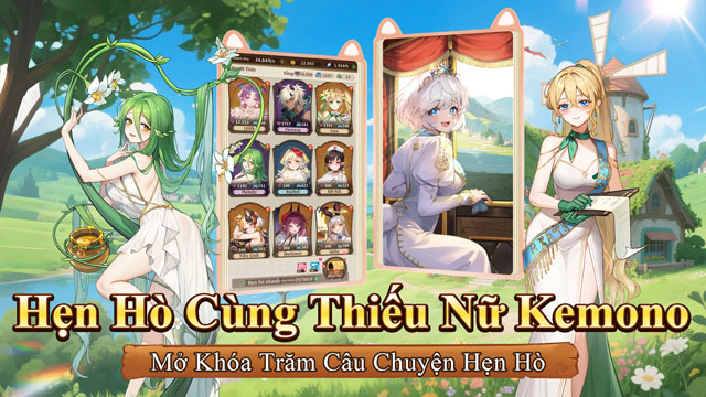 Hẹn hò cùng thiếu nữ Kemono - Mở khóa trăm câu chuyện hẹn hò