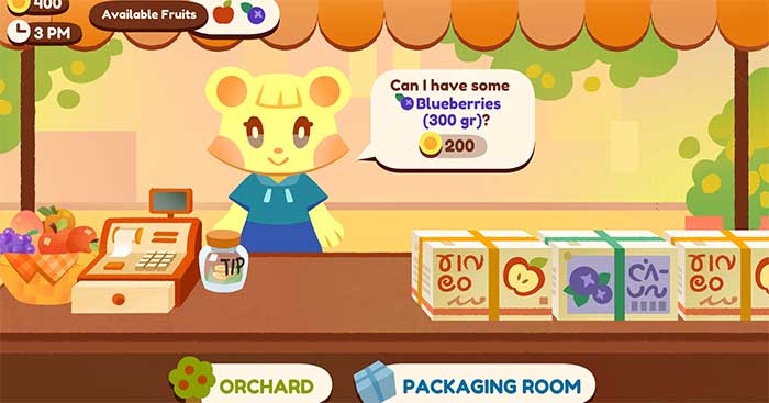 Sunny OrchardGame quản lý vườn cây ăn quả dễ thương