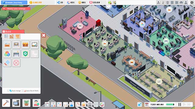 Thiết kế và bố trí các khu vực một cách hợp lý và khoa học