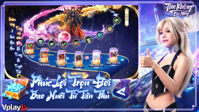 Phúc lợi trọn đời, bao nuôn từ tân thủ