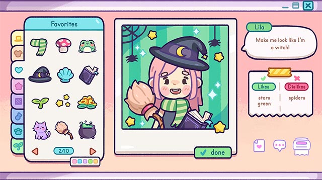 Quản lý tiệm ảnh nhỏ xinh, ấm cúng trong game Snap and Print