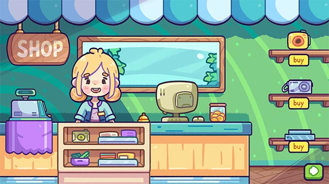 Nâng cấp và phát triển cửa hàng ảnh trong Snap & Print game