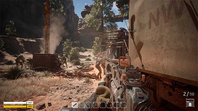 Steel Ark hỗ trợ chơi đơn hoặc chơi co-op cùng tối đa bốn người