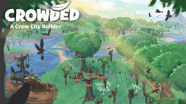 Crowded là game mô phỏng xây dựng thành phố quạ