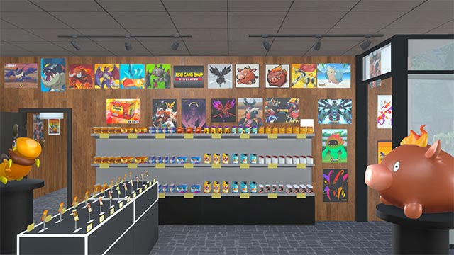 Bản cập nhật Shop Decoration để trang trí cửa hàng thẻ bài trong TCG Card Shop Simulator