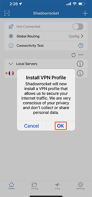 cach dung Shadowrocket 7*534162