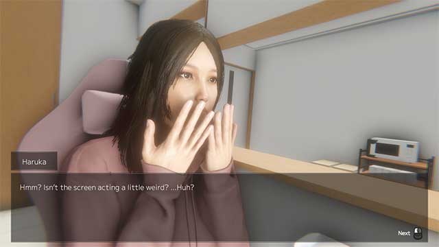 Vào vai streamer Haruka bị cuốn vào chuỗi sự kiện kỳ lạ và rùng rợn