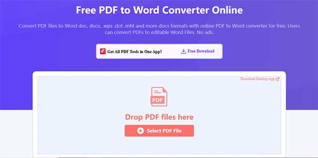 Hỗ trợ chỉnh sửa, chuyển đổi và quản lý tệp miễn phí