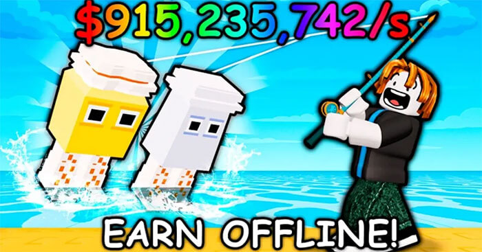 Bạn có thể câu những con Brainrot trong game Fish a Brainrot Roblox
