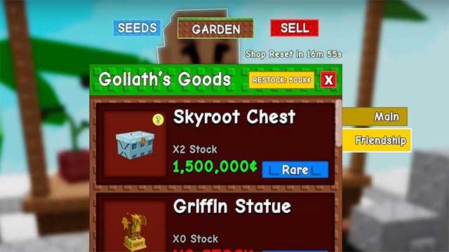 Mua rương Skyroot tại Friendship Shop