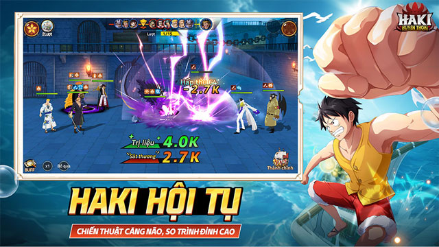 Haki hội tụ, chiến thuật căng não, so trình đỉnh cao