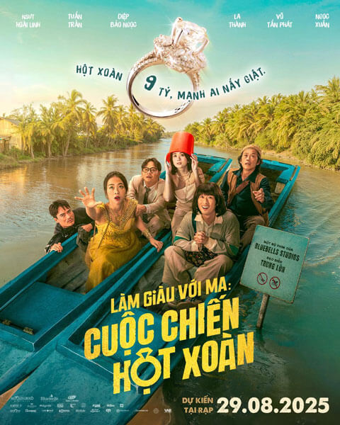 Poster phim Làm giàu với ma 2: Cuộc chiến hột xoàn