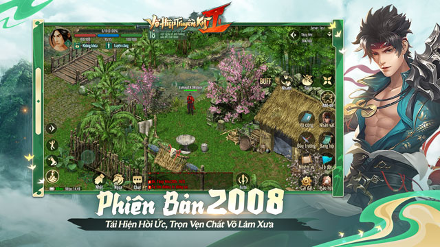 Tái hiện nguyên bản phiên bản 2008: Giao diện, hệ thống kỹ năng và các hoạt động