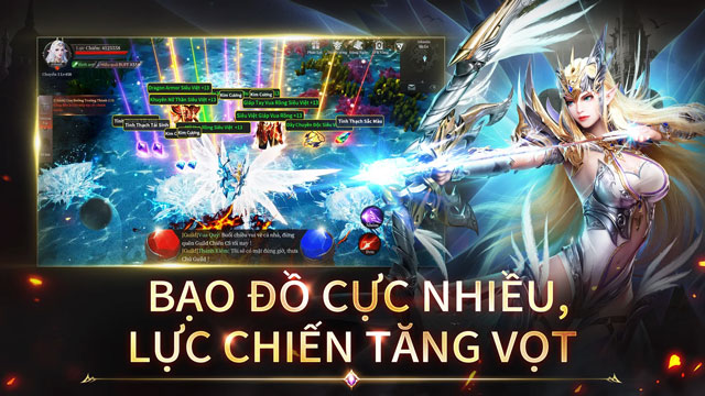 Hoạt động hấp dẫn, đặc biệt là PvP liên sever với lượng lớn người tham gia
