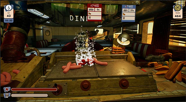 Doomsday Diner là game nấu ăn kết hợp chiến đấu trong ngày tận thế hỗn loạn