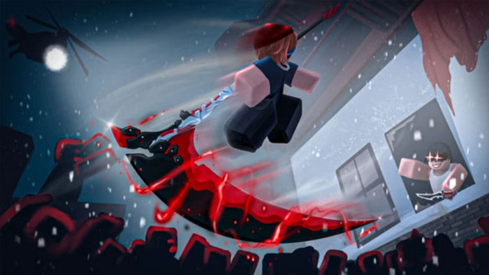 Scythe là một vũ khí mạnh mẽ trong Hunty Zombie