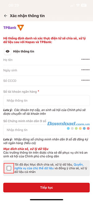 cach dang ky tai khoan huong an sinh xa hoi tren vneid 3*534894