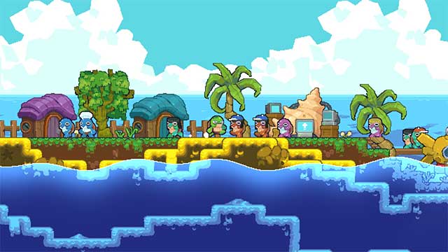 Shelldiver là game phiêu lưu hành động có đồ họa dễ thương và đầy màu sắc