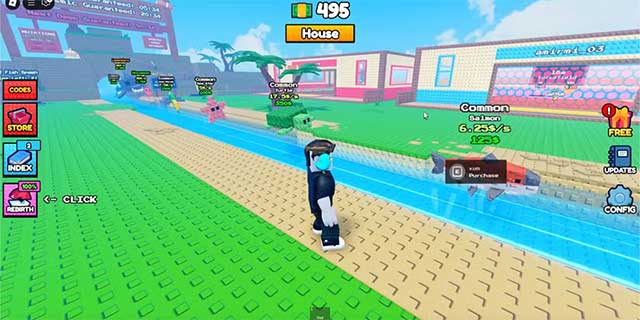 Steal A Fish là một trò chơi Roblox độc đáo