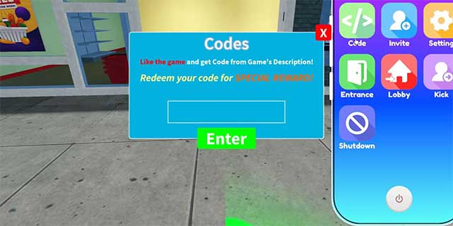 Cách đổi code Surpermarket Together Roblox rất đơn giản