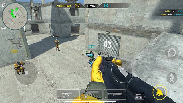 Gunfight King for Android là game FPS đồng đội 3D sôi động dành cho nhiều người chơi